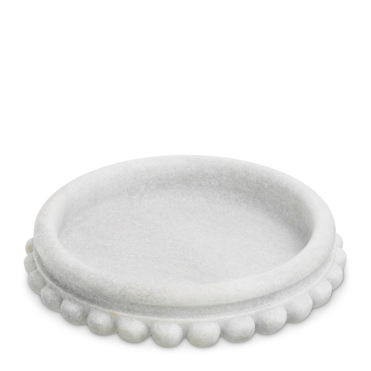 White Marble Chain Bowl Yerba | Eichholtzmh.com