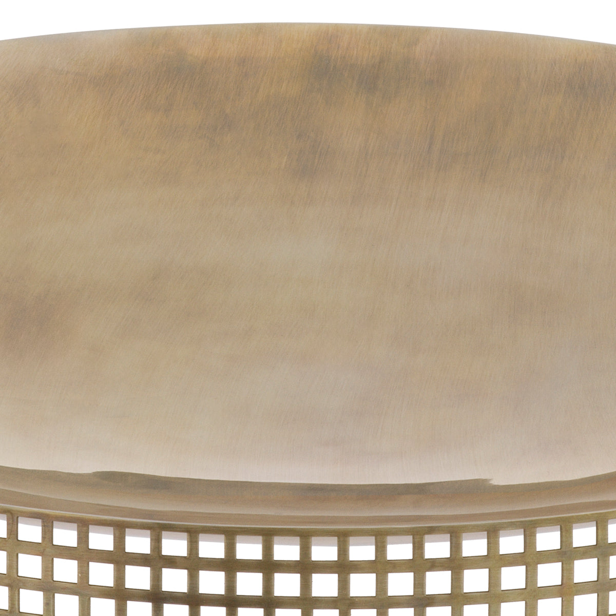 Vintage Brass Latticed Bowl Sterling | Eichholtzmh.com