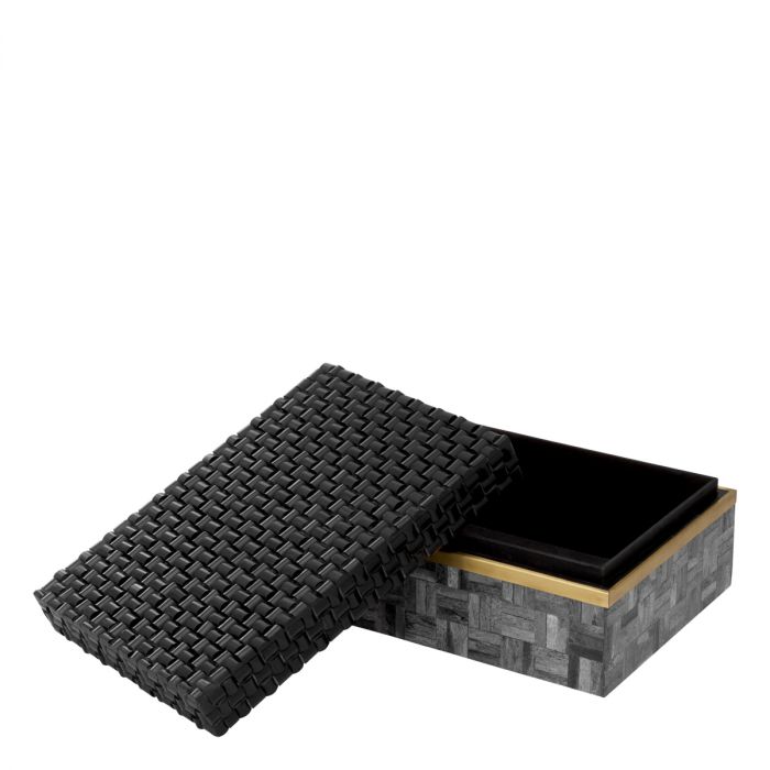 Box Seaside S black grey