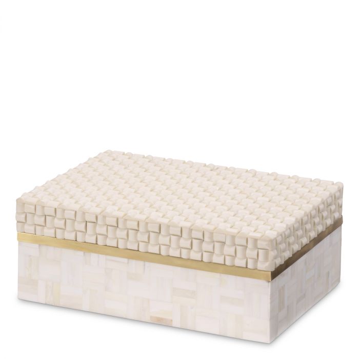 Box Seaside S white cream