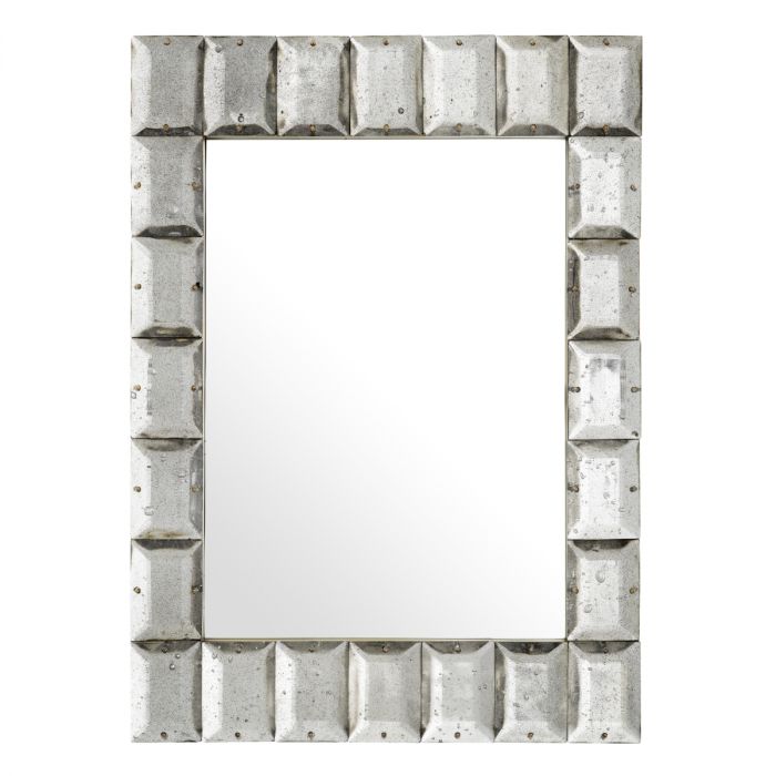 Mirror Mariani vintage brass finish