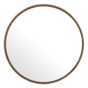 Round Vintage Brass Mirror Vezzola | Eichholtzmh.com