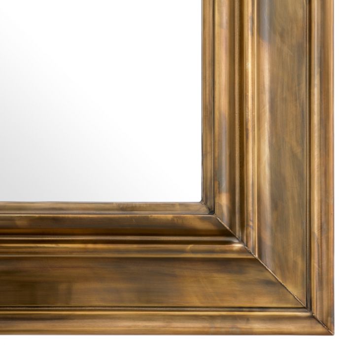 Mirror Sanoma L vintage brass finish