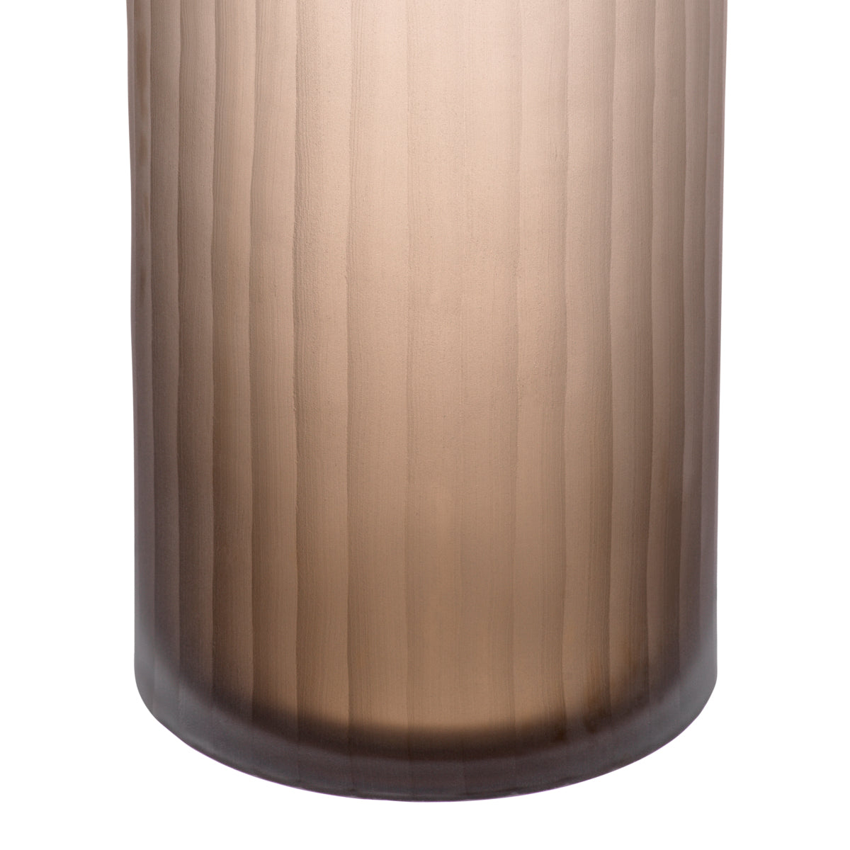 Brown Frosted Glass Vase Haight | Eichholtzmh.com