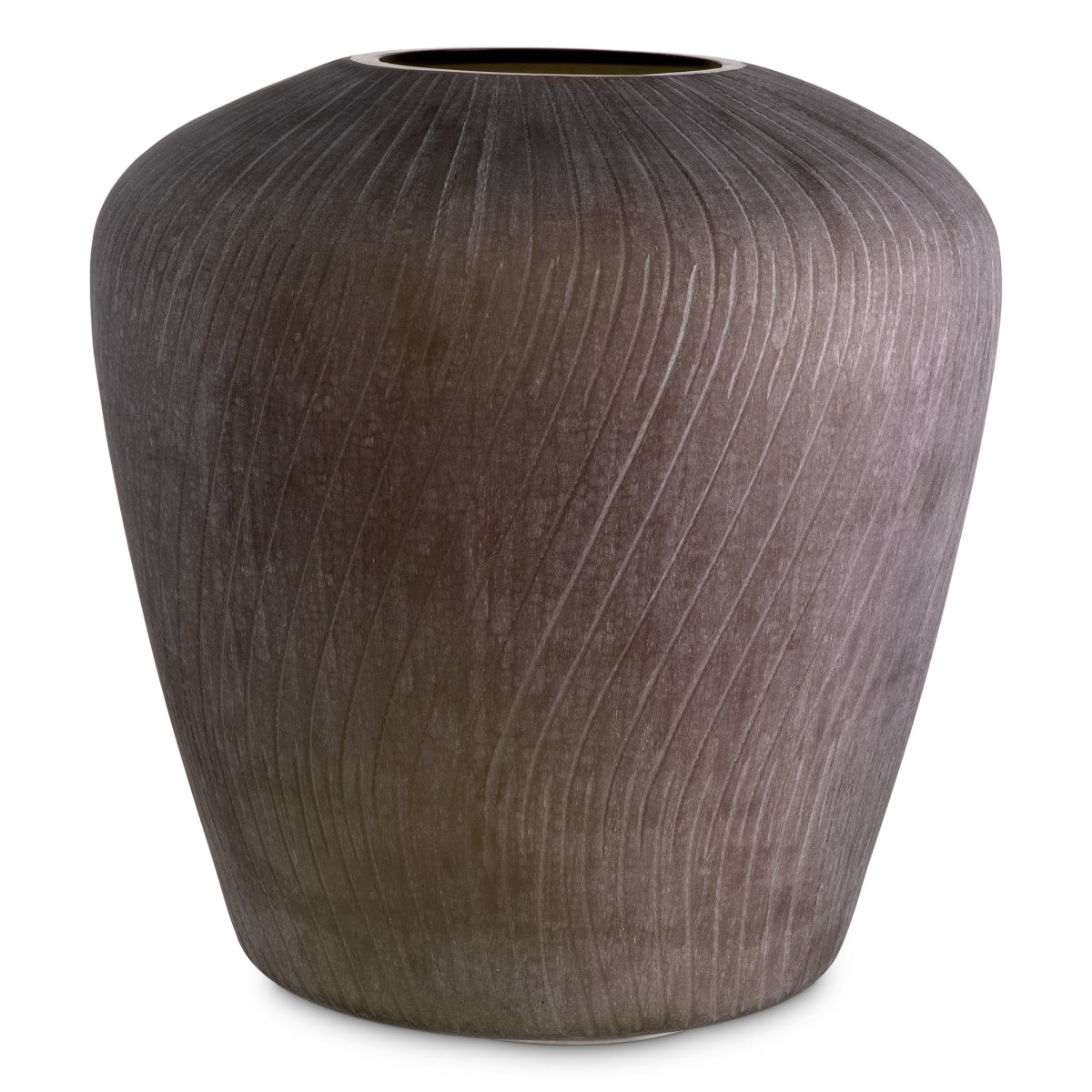 Brown Handblown Vase Tarlow | Eichholtzmh.com