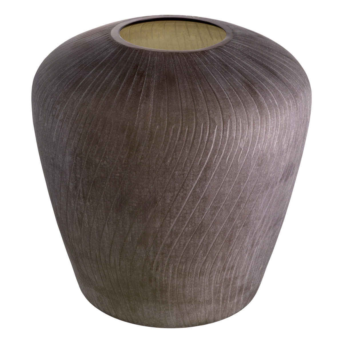 Brown Handblown Vase Tarlow | Eichholtzmh.com