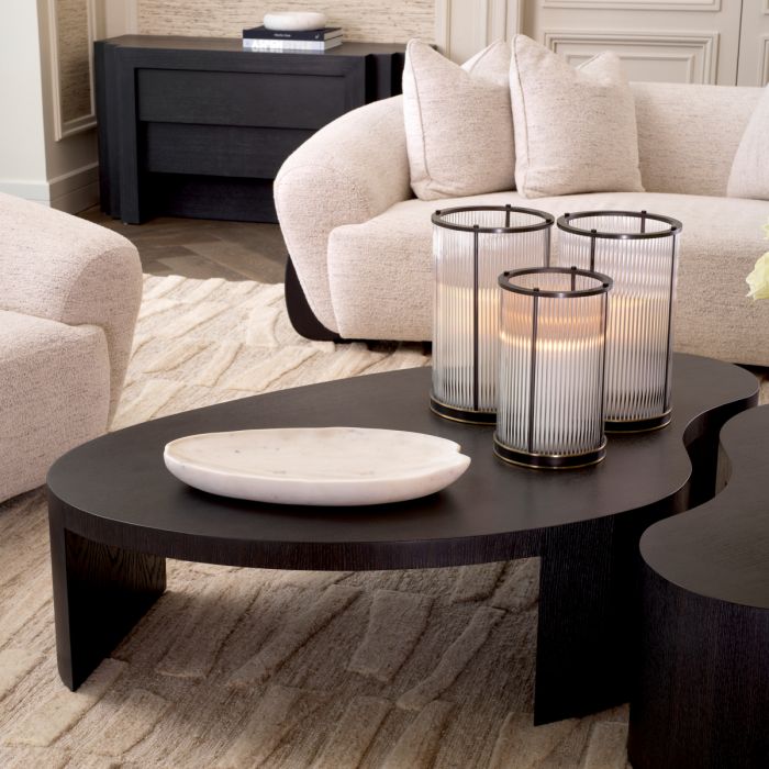 Coffee Table Ancona charcoal grey oak veneer