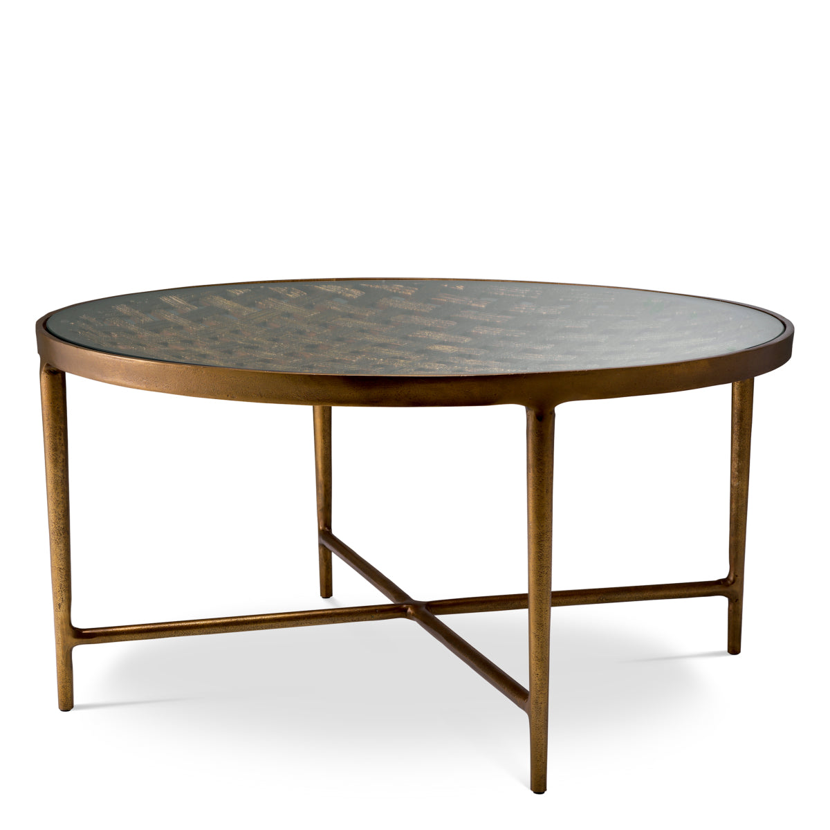 Woven-Patterned Coffee Table Sorrento | Eichholtzmh.com 