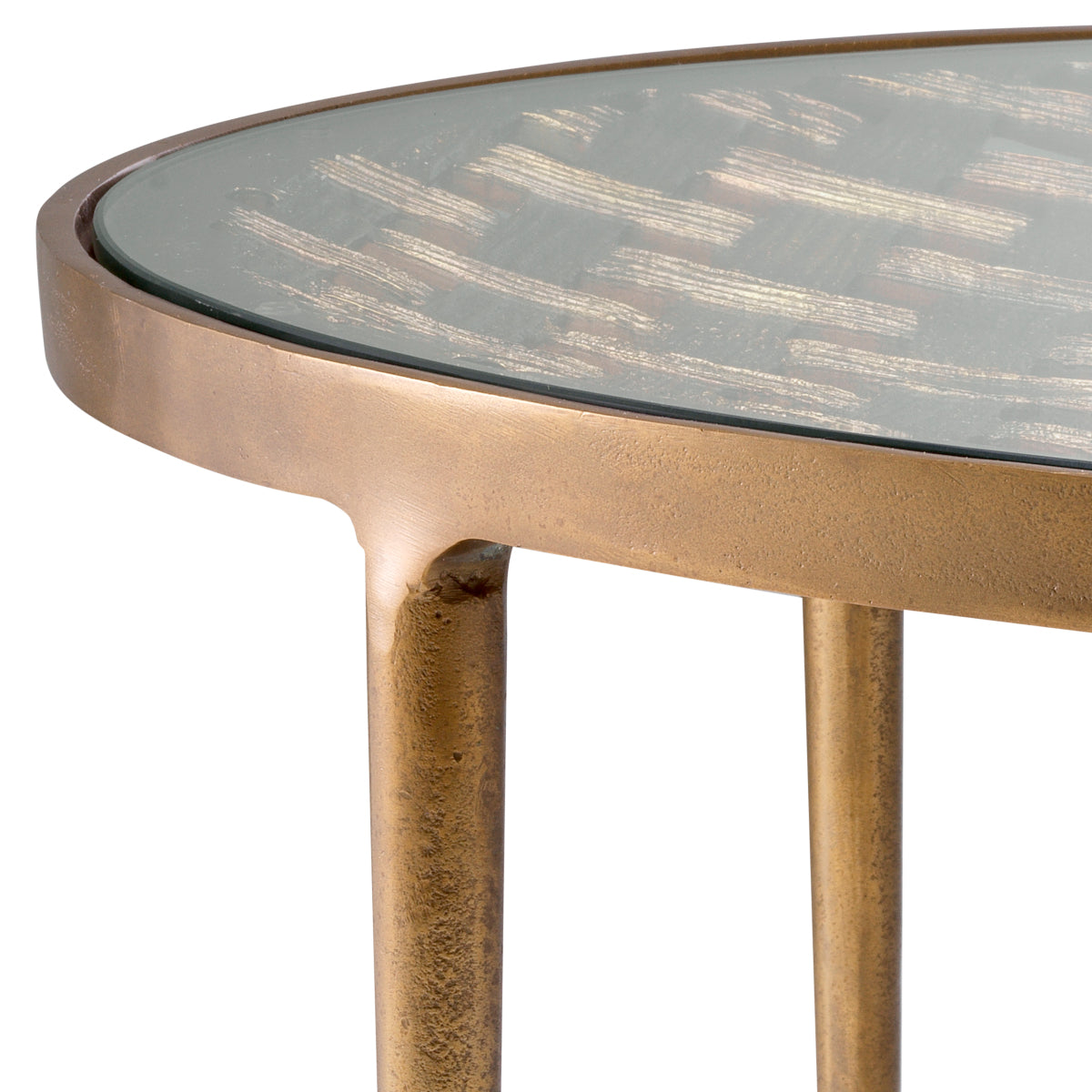 Woven-Patterned Coffee Table Sorrento | Eichholtzmh.com 