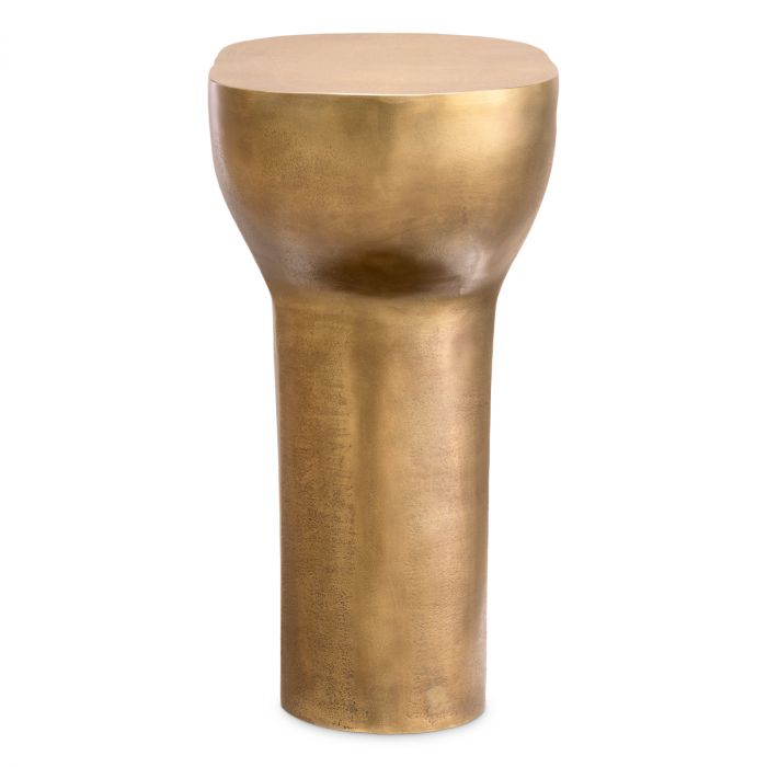 Side Table Cremona antique brass finish