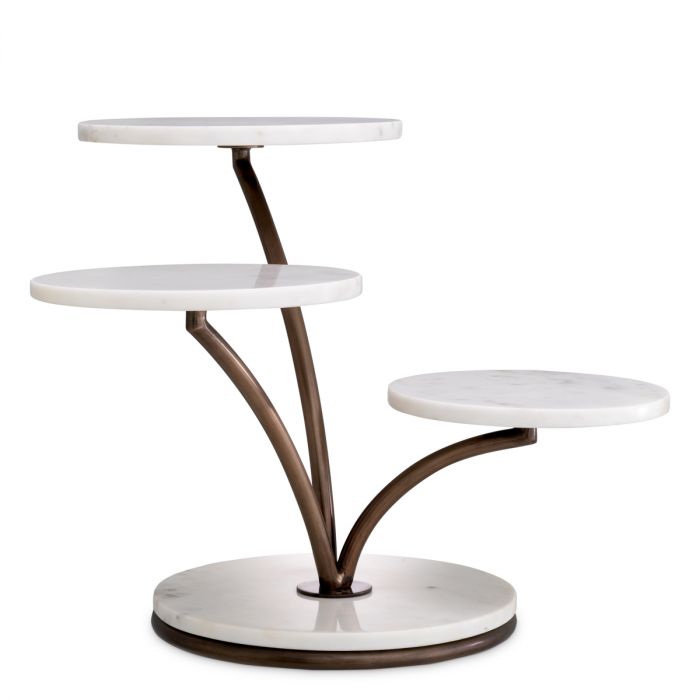 Cake Standard Anza bronze finish