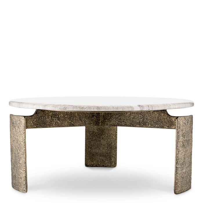 Coffee Table Bodega antique brass finish