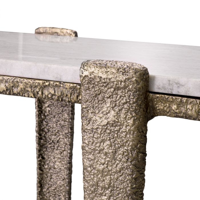Console Table Orinda antique brass finish