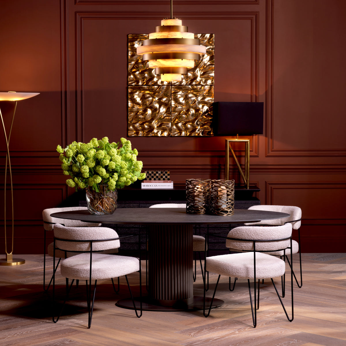 Gold Textured Wall Object Nulci | Eichholtzmh.com