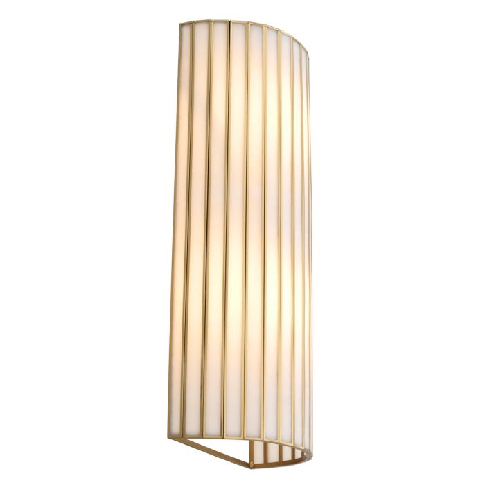 Wall Lamp Monari antique brass finish