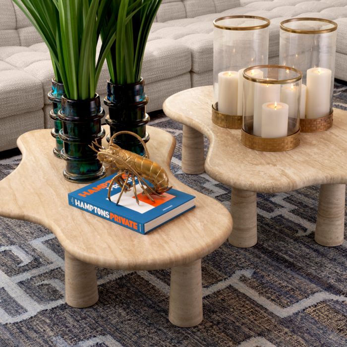 Rug Palmaria blue 200 x 300 cm
