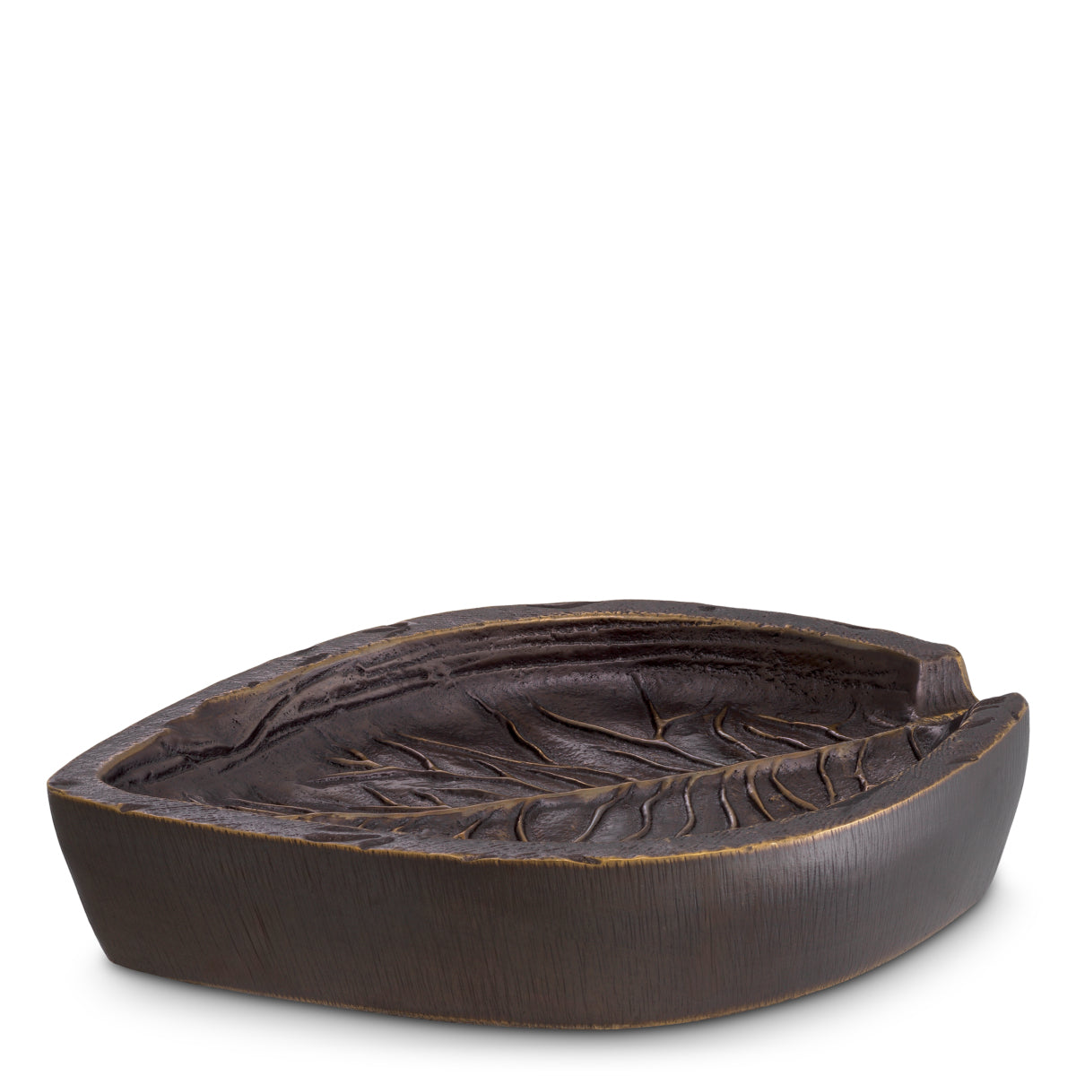 Leaf-Patterned Metal Bowl Rosselli | Eichholtzmh.com