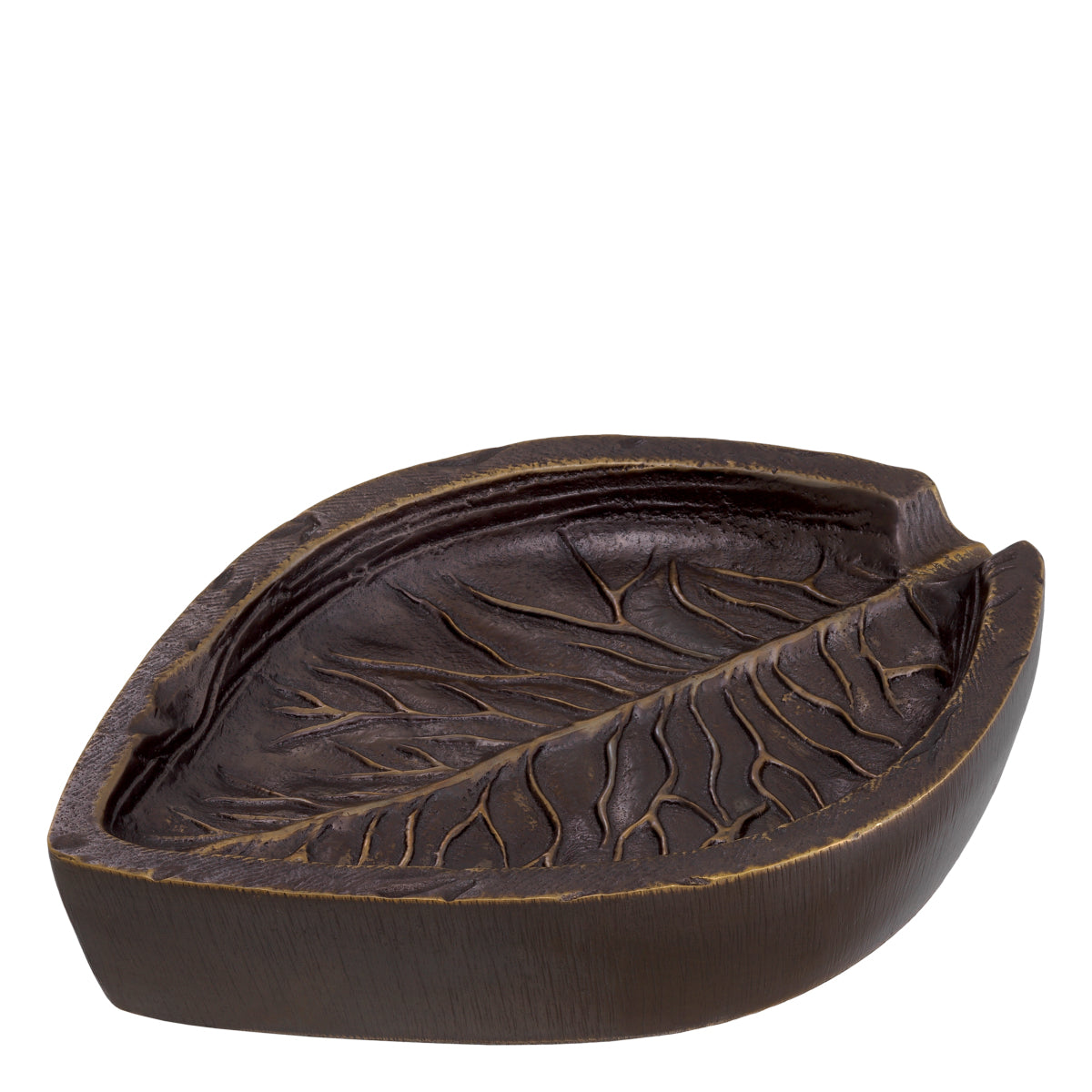 Leaf-Patterned Metal Bowl Rosselli | Eichholtzmh.com