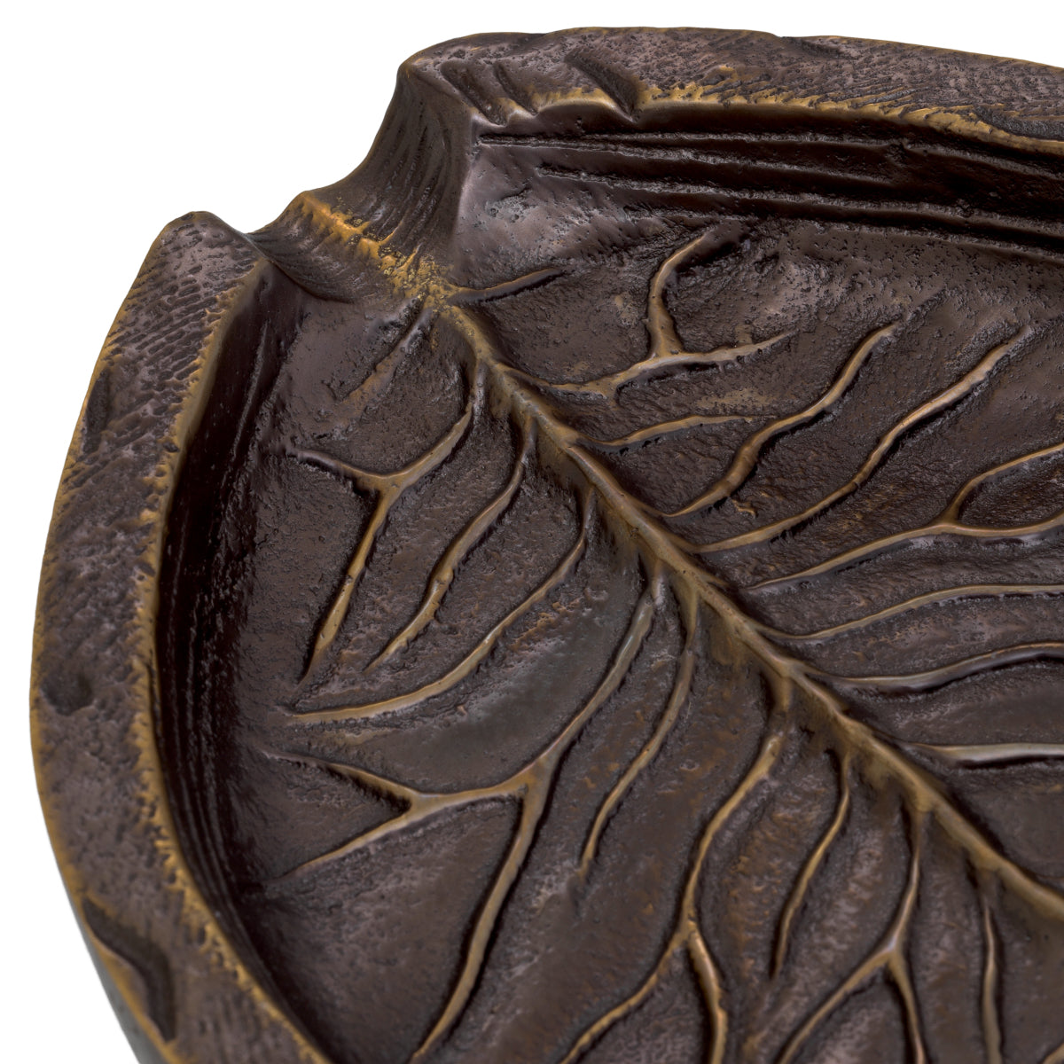 Leaf-Patterned Metal Bowl Rosselli | Eichholtzmh.com