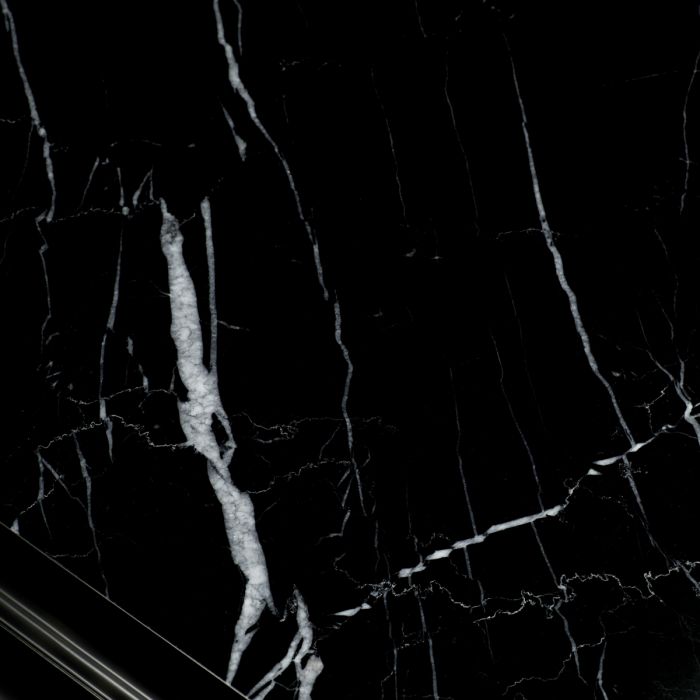 Console Table Javier waxed black finish