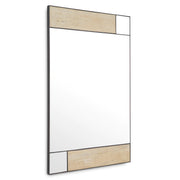 Travertine Bronze Wall Mirror Cosimo | Eichholtzmh.com