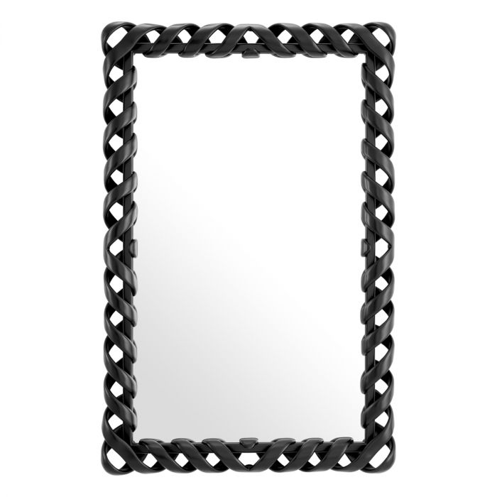 Mirror Casone piano black finish