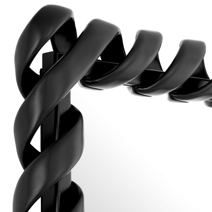 Mirror Casone piano black finish