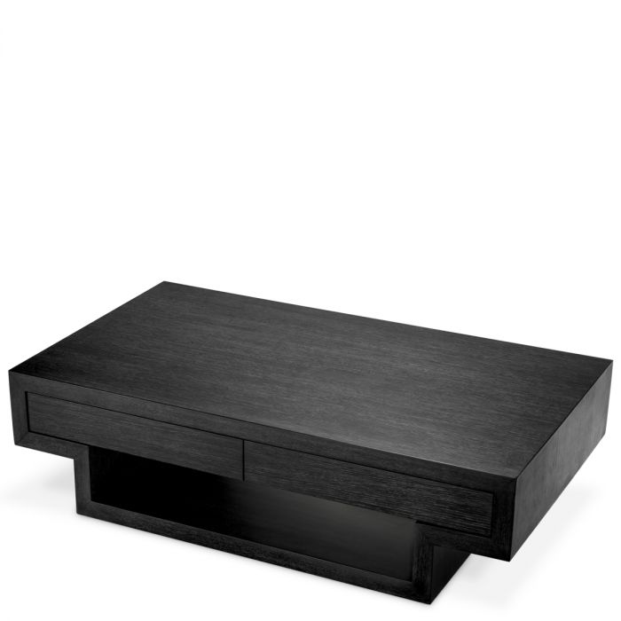 Coffee Table Rialto charcoal grey oak veneer