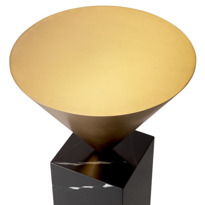 Side Table Nota black marble