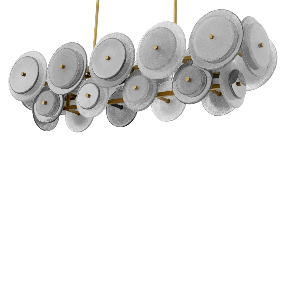 Champagne Disk Chandelier Hyde | Eichholtzmh.com