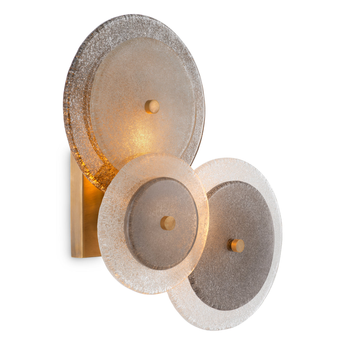 Champagne Disk Wall Lamp Hyde | Eichholtzmh.com