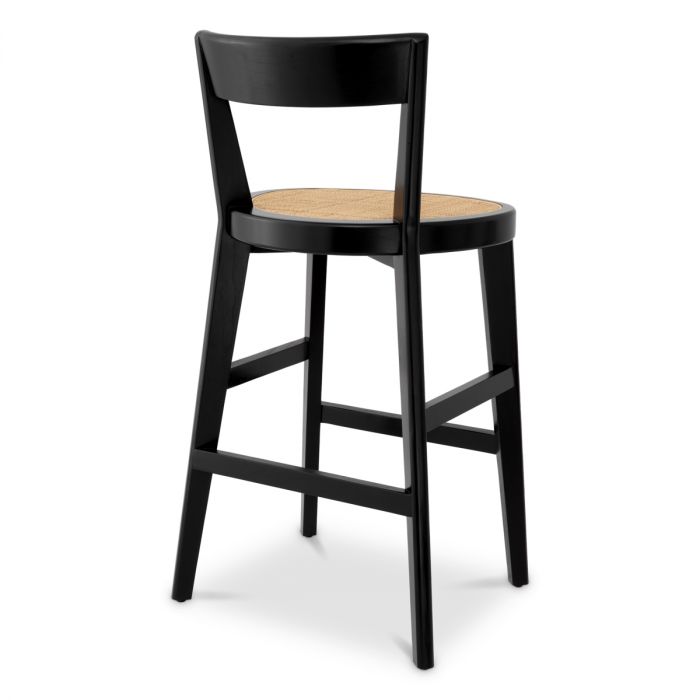 Bar Stool Alvear classic black finish