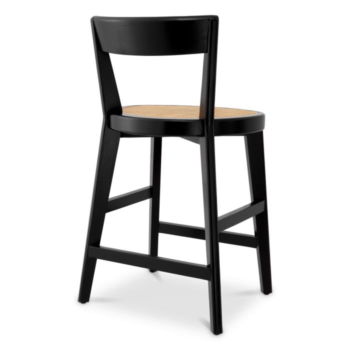 Counter Stool Alvear classic black finish