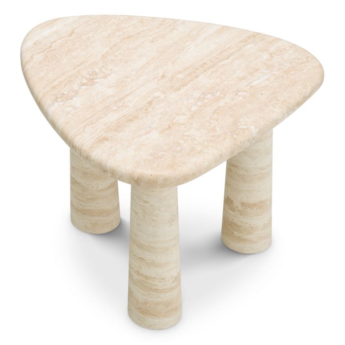 Side Table Larino S travertine