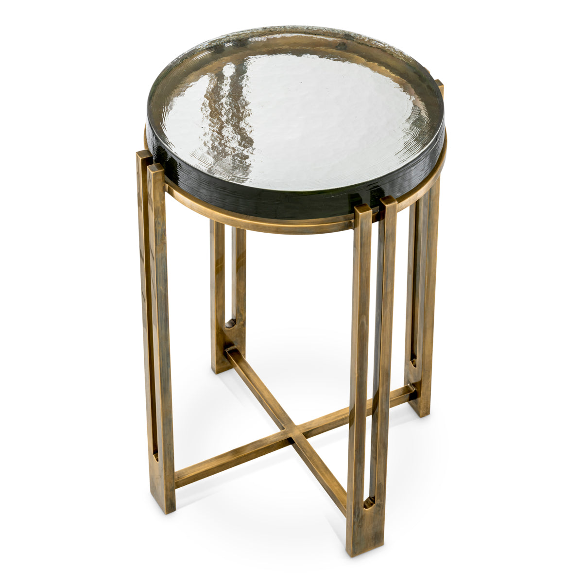 Vintage Glass Side Table Claremont | Eichholtzmh.com 