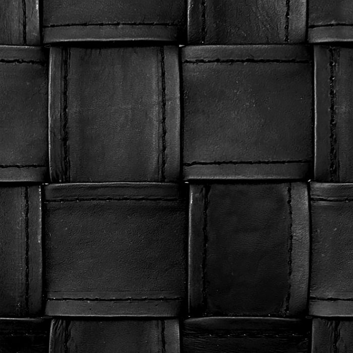 Chair Tiberio black leather classic black