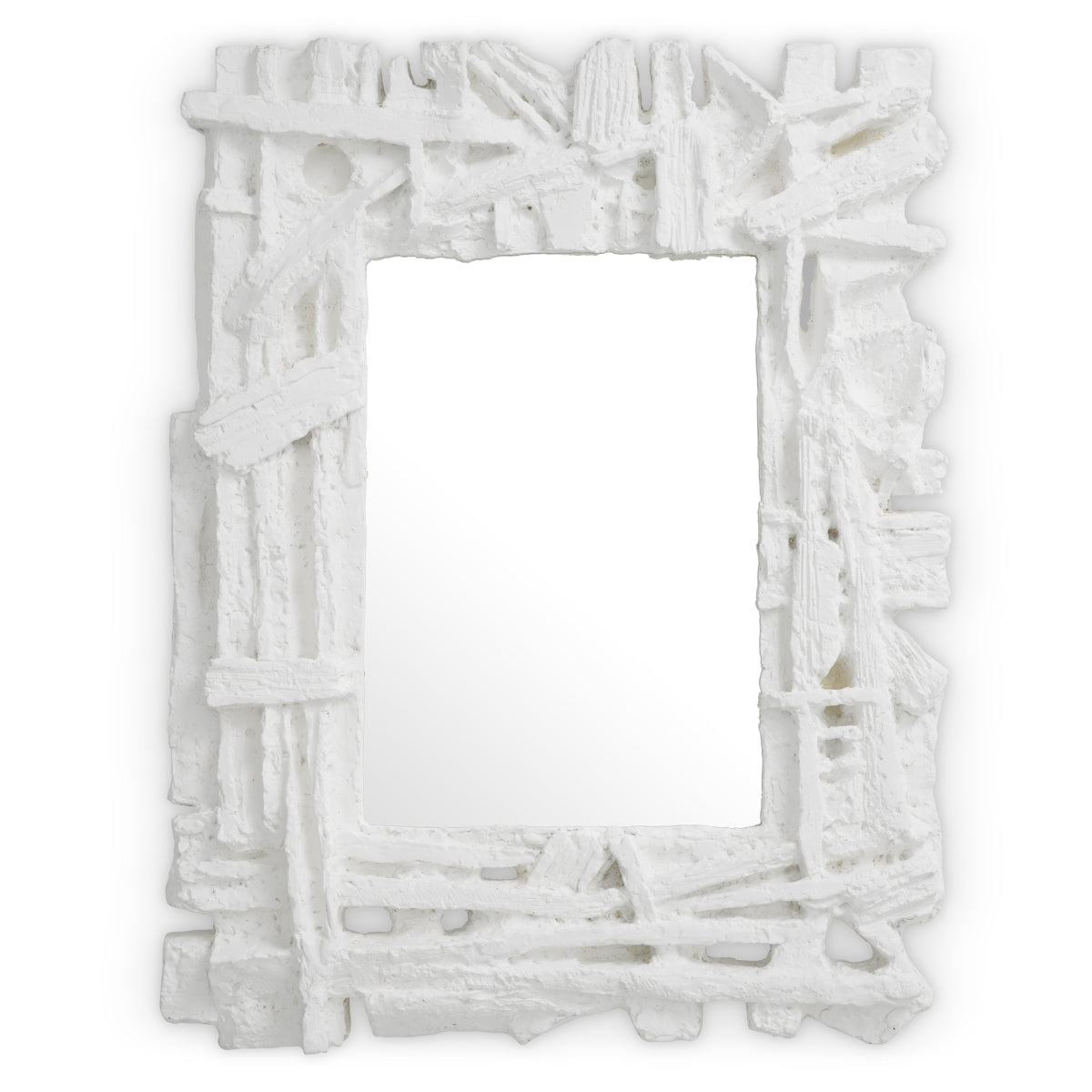 Matte White Mirror Masonic | Eichholtzmh.com