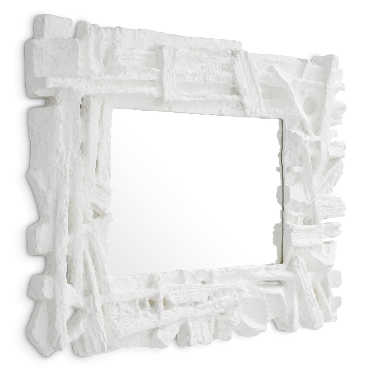 Matte White Mirror Masonic | Eichholtzmh.com