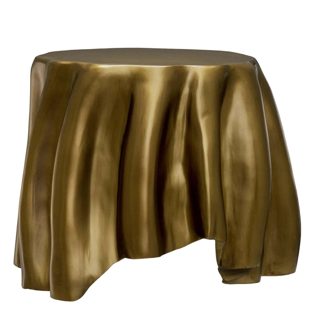 Vintage Brass Side Table Chabot | Eichholtzmh.com