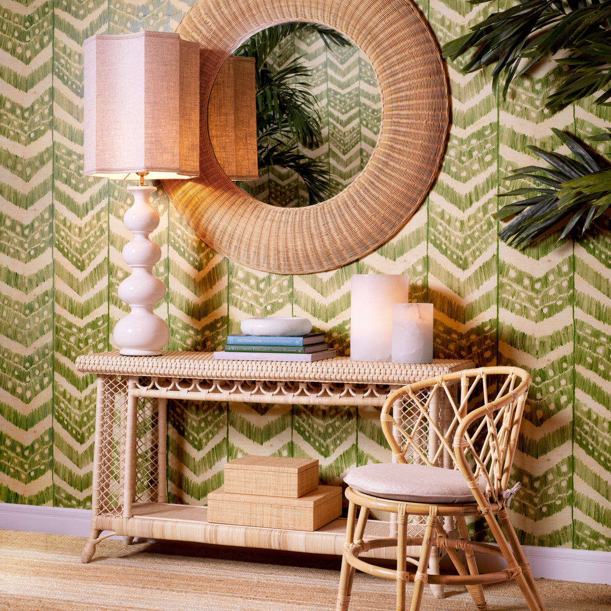 Woven Rattan Dining Chair Alvaro | Eichholtzmh.com