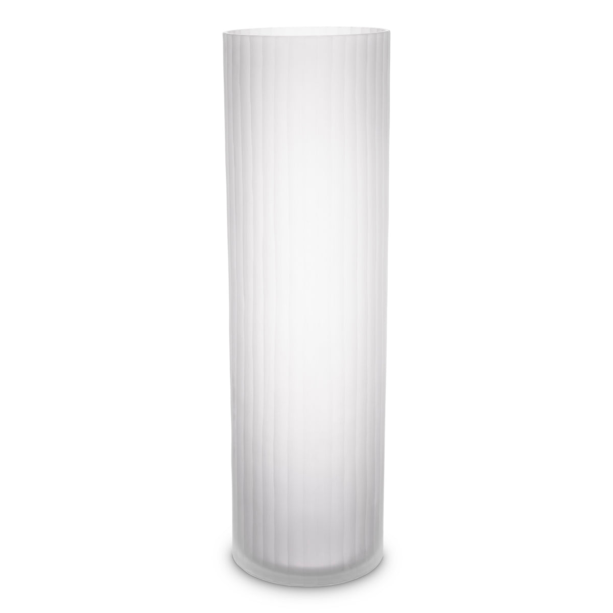 White Frosted Glass Vase Haight | Eichholtzmh.com