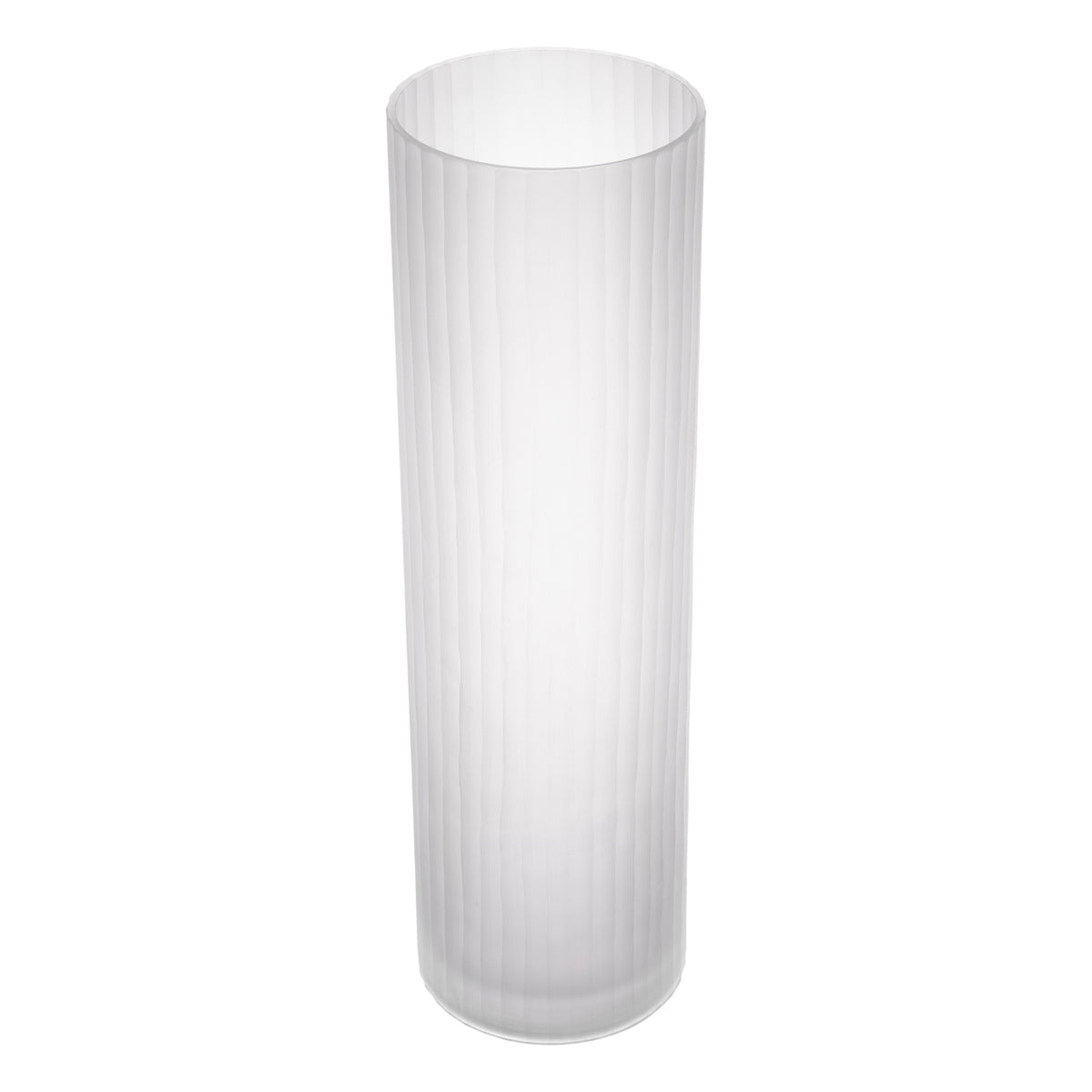 White Frosted Glass Vase Haight | Eichholtzmh.com