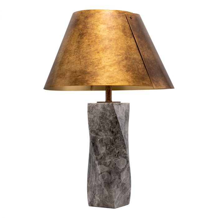 Table Lamp Camelia grey marble