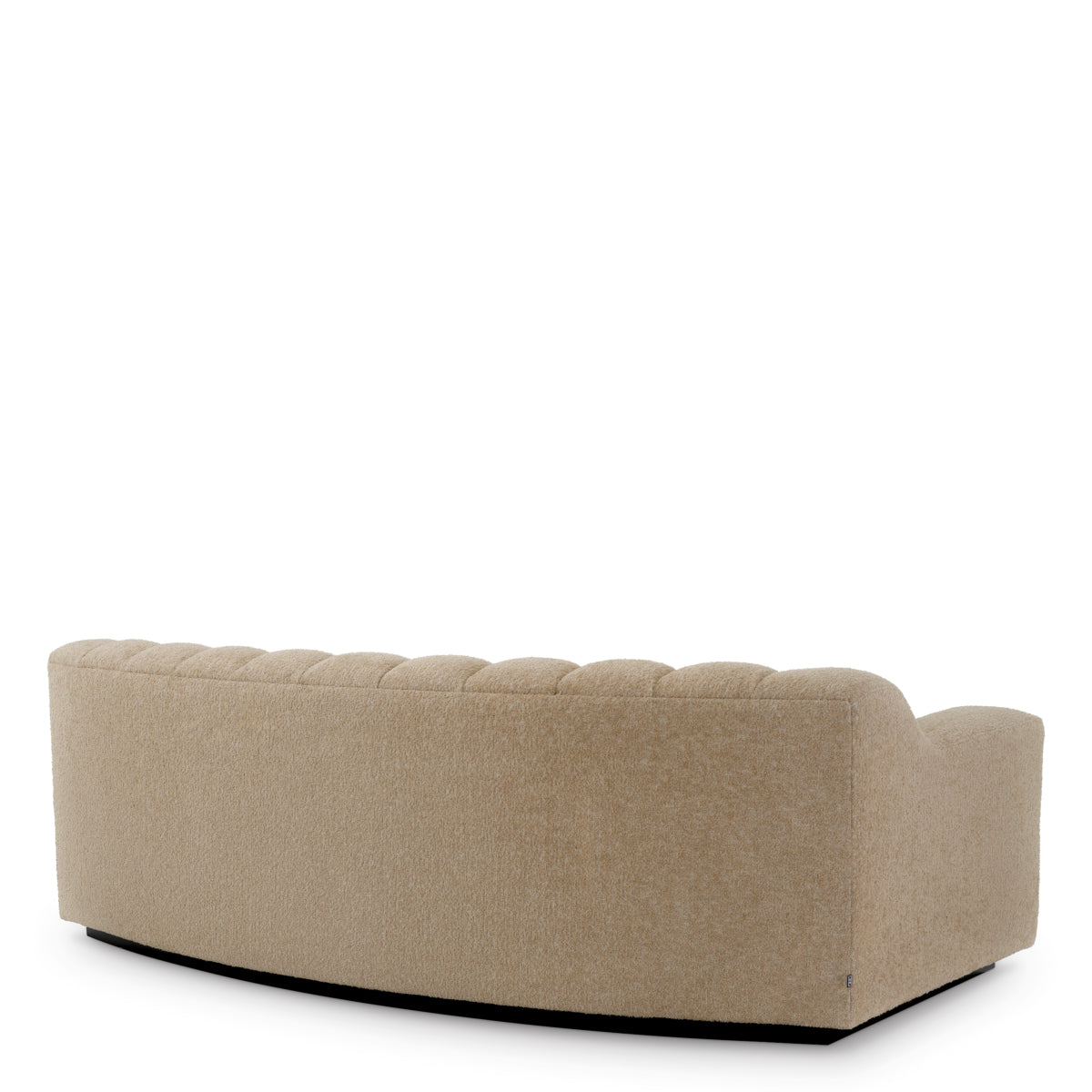 Sand Channeled Boucle Sofa S Kelly
