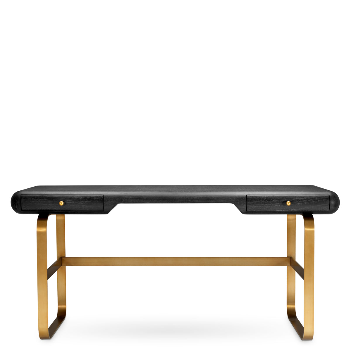 Gray Oak 2-Drawer Desk Nathaniel | Eichholtzmh.com