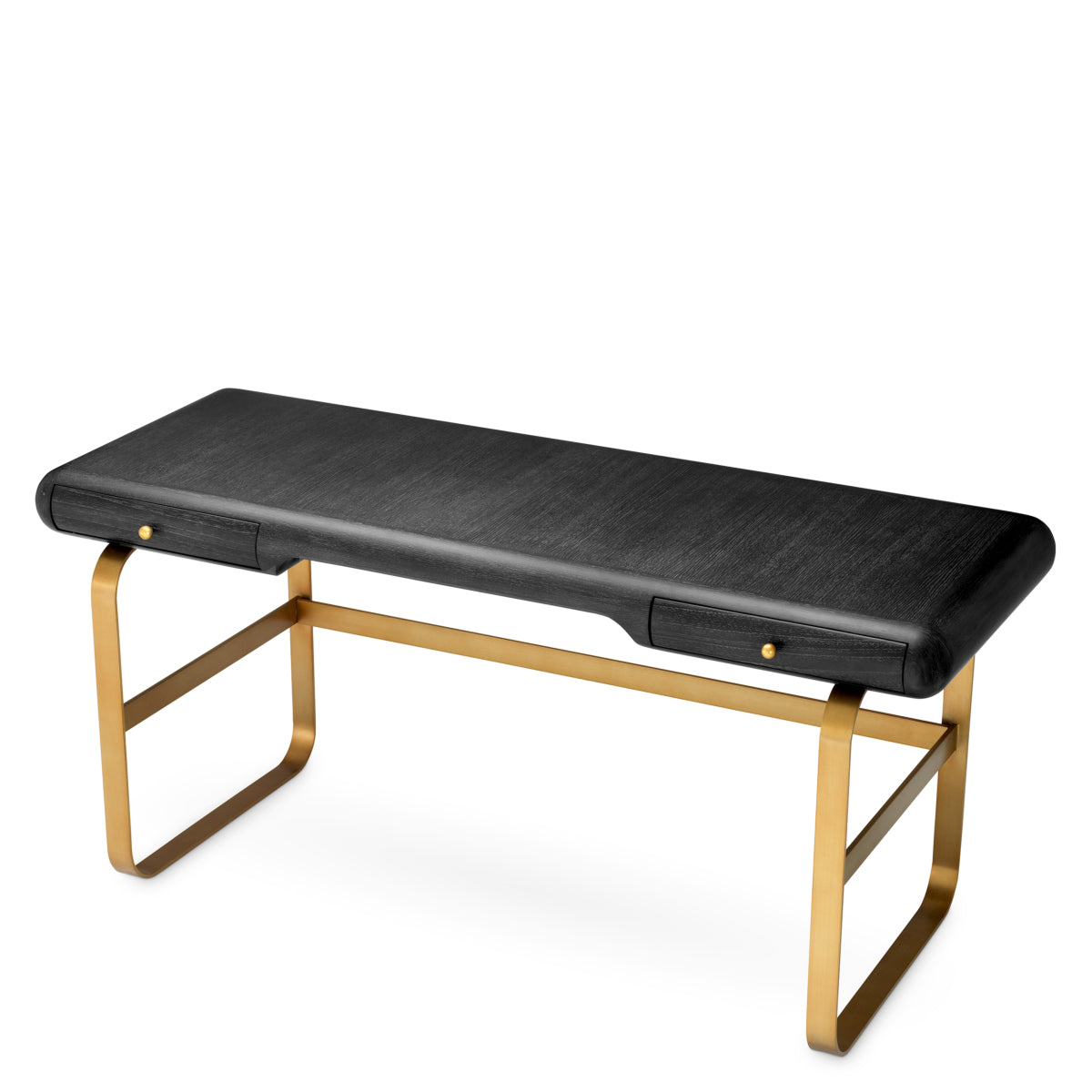 Gray Oak 2-Drawer Desk Nathaniel | Eichholtzmh.com