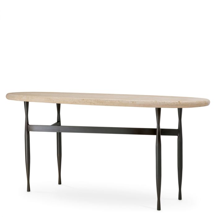 Console Table Palermo travertine