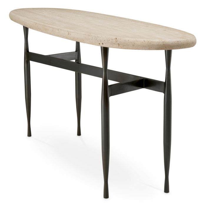 Console Table Palermo travertine
