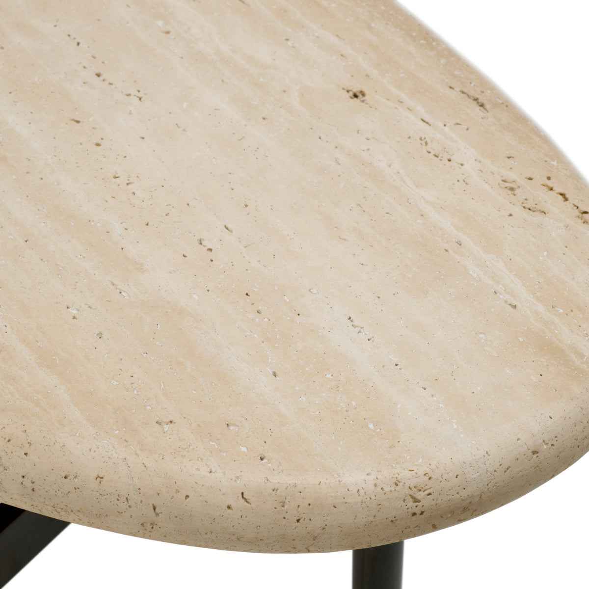 Oval Travertine Console Table Palermo | Eichholtzmh.com 