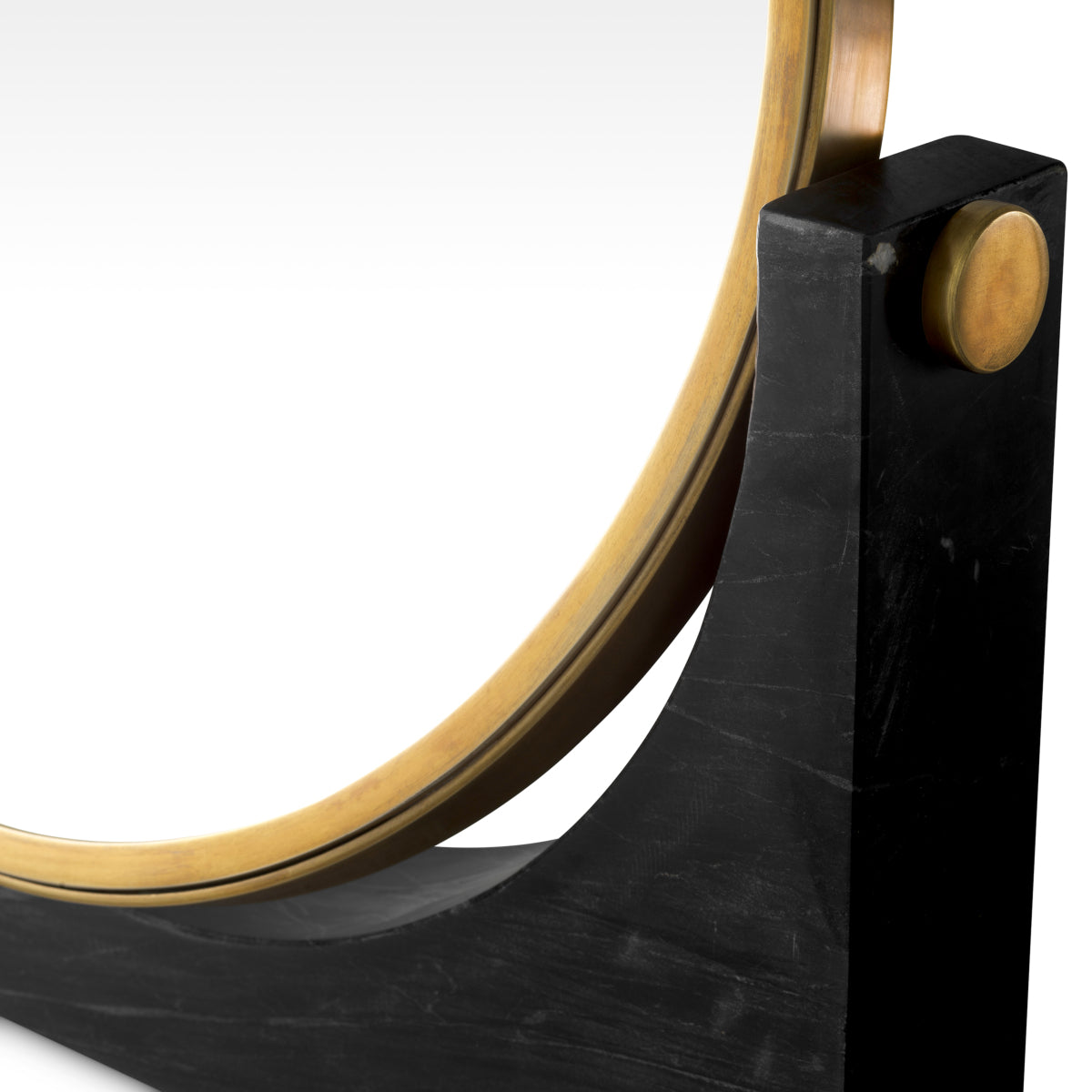 Black Marble Table Mirror Vivaldi | Eichholtzmh.com